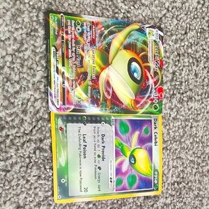 Pokemon Celebi vmax and dark celebi